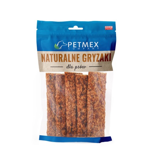 Gryzak dla psa PETMEX Paski z kaczki 100g.jpg